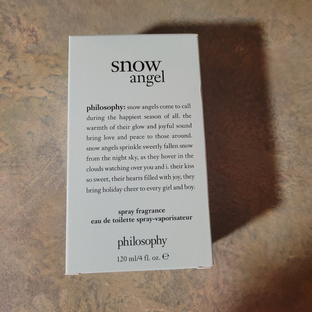 Philosophy snow angel